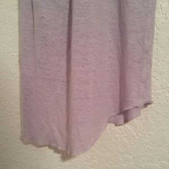 Joe's Jeans Dusty Purple Lilac Top V-Neck Racer Back Tank Tee  SZ XS - Picture 7 of 7